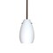 Besa Lighting Pera 9 Stem Pendant, Opal Matte, Bronze Finish, 1x100W Incandescent 1TT-412607-BR - alternate 1